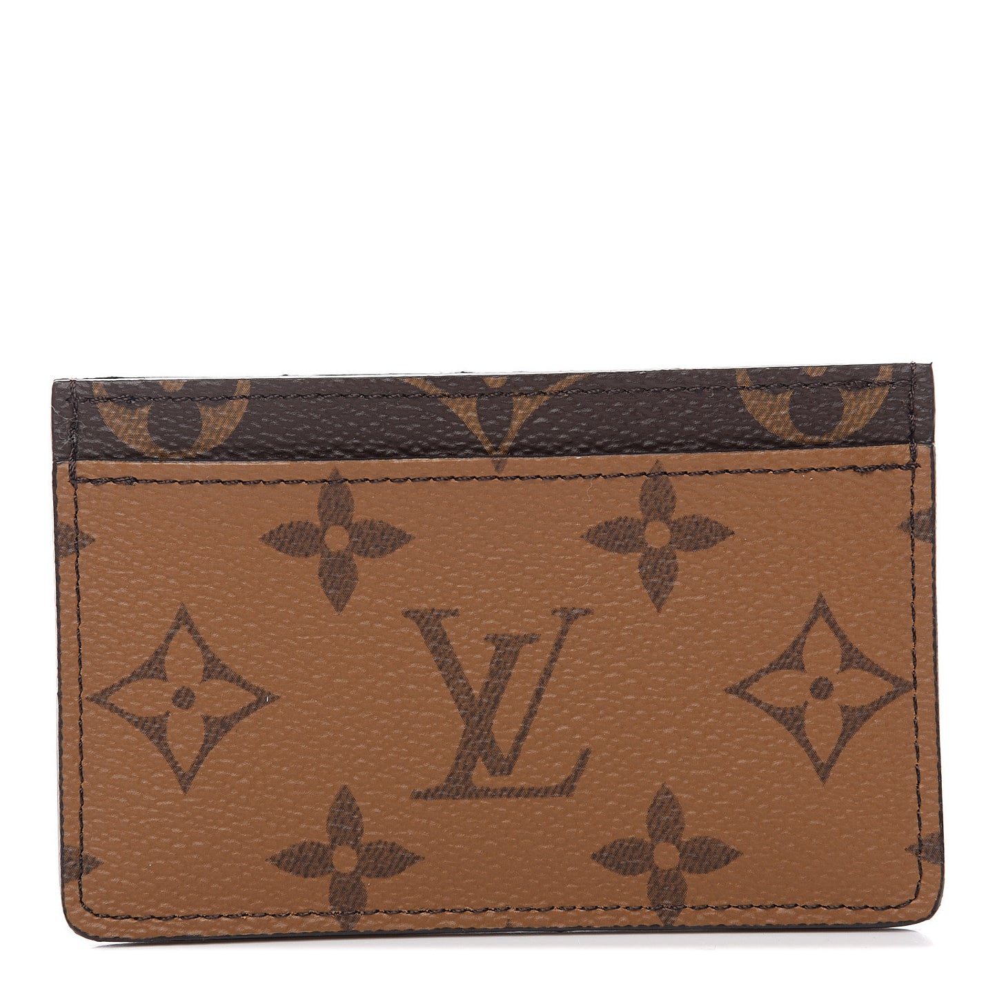 Reverse Monogram Card Holder