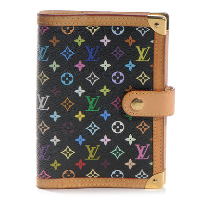 Louis Vuitton Monogram Multicolor Agenda PM Black 1 of 7