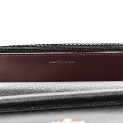 Chanel Caviar Quilted Wallet On Chain WOC Black 7 of 10