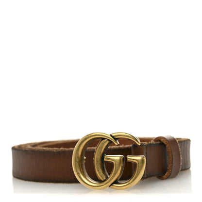 Gucci Faded Calfskin Double G 110 44 Belt Cuir 1 of 5