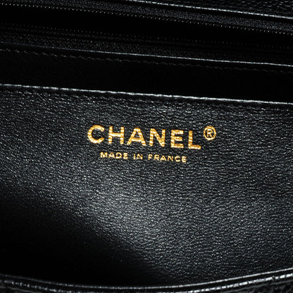 Chanel Caviar Maxi Single Flap Black 8 of 9