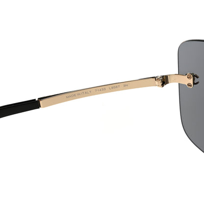 Chanel Frameless Shield Sunglasses 71433 Black 6 of 8