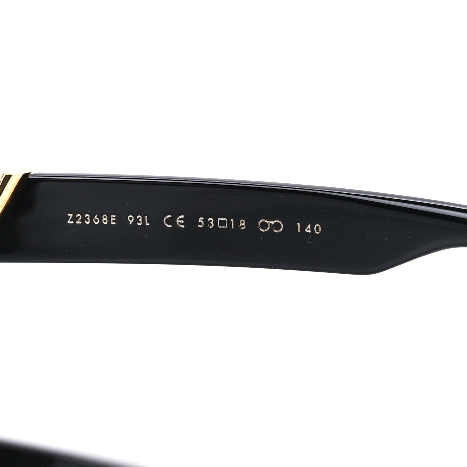 Louis Vuitton Acetate Chamade Lady Sunglasses Z2368E Black 6 of 8