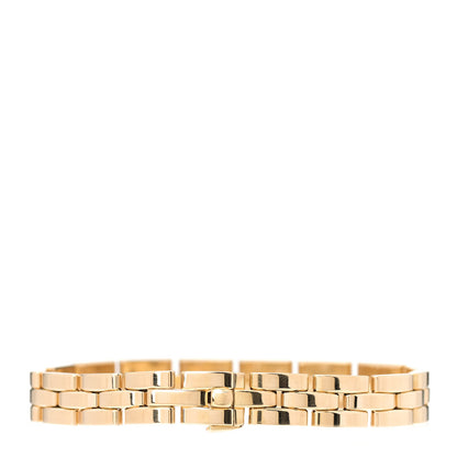 Cartier 18K Yellow Gold Panthere Maillon 3 Link Bracelet 3 of 5