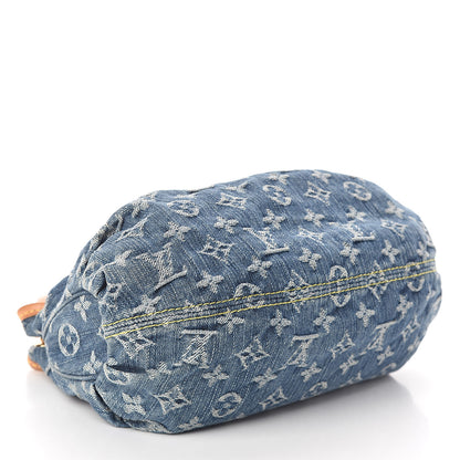 Louis Vuitton Monogram Denim Pleaty Blue 4 of 8