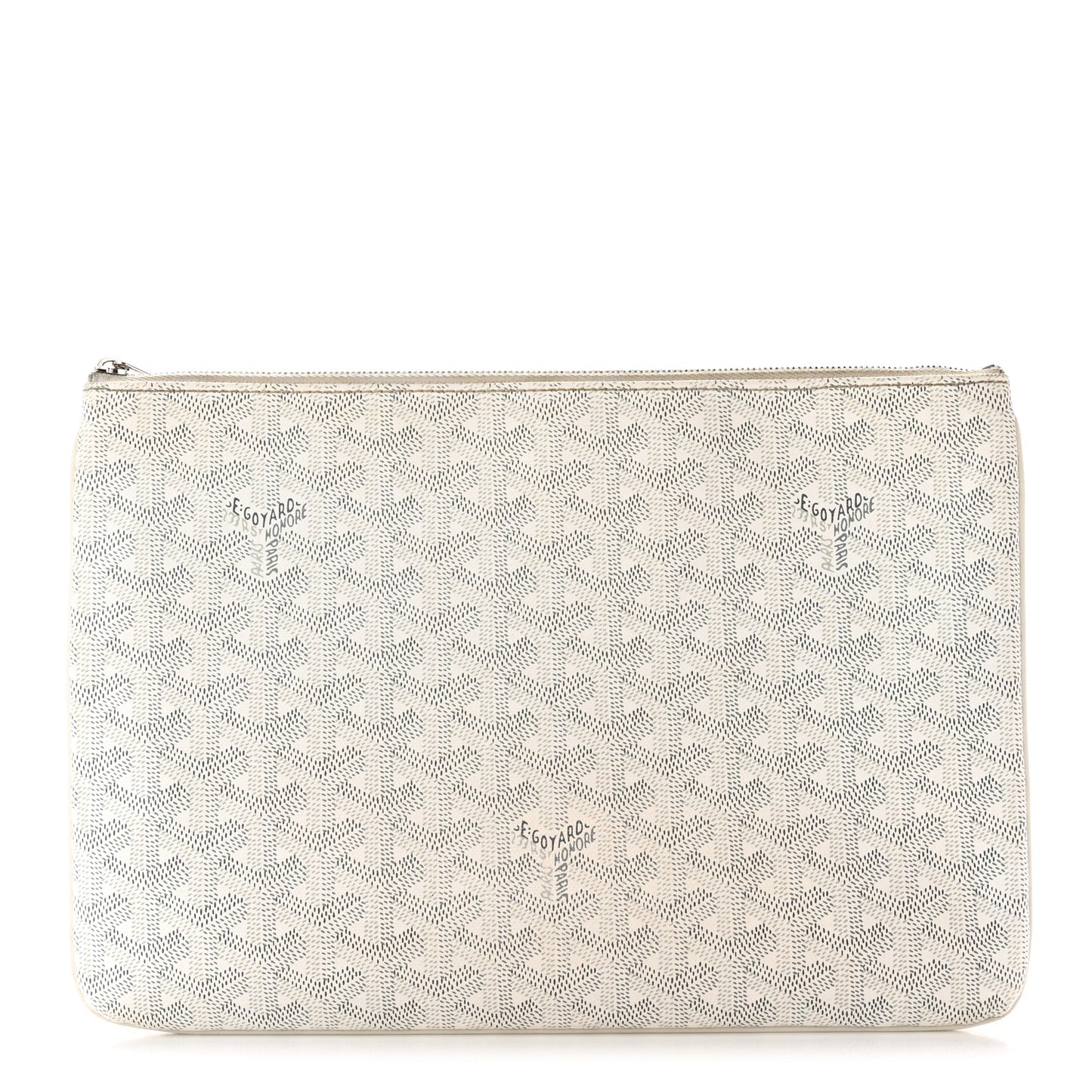 Goyardine Senat Pochette MM White