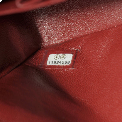Chanel Caviar Quilted Medium Double Flap Red 8 of 8