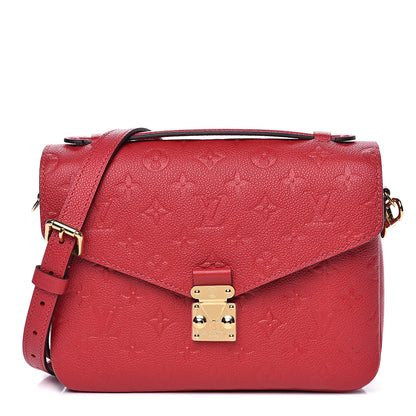 Louis Vuitton Empreinte Pochette Metis Scarlet 1 of 8