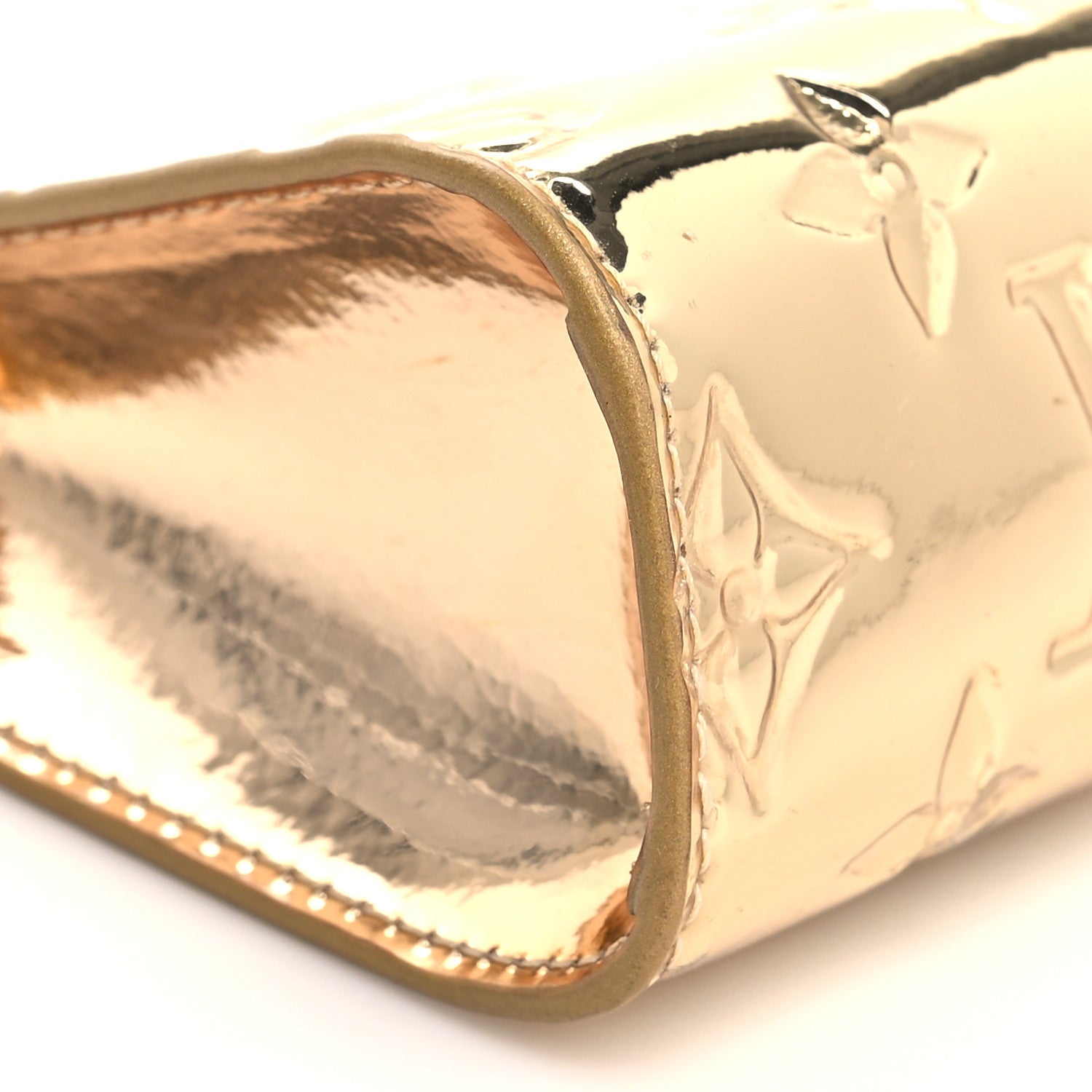 Louis Vuitton Monogram Miroir Trousse Cosmetic Bag Gold 8 of 9