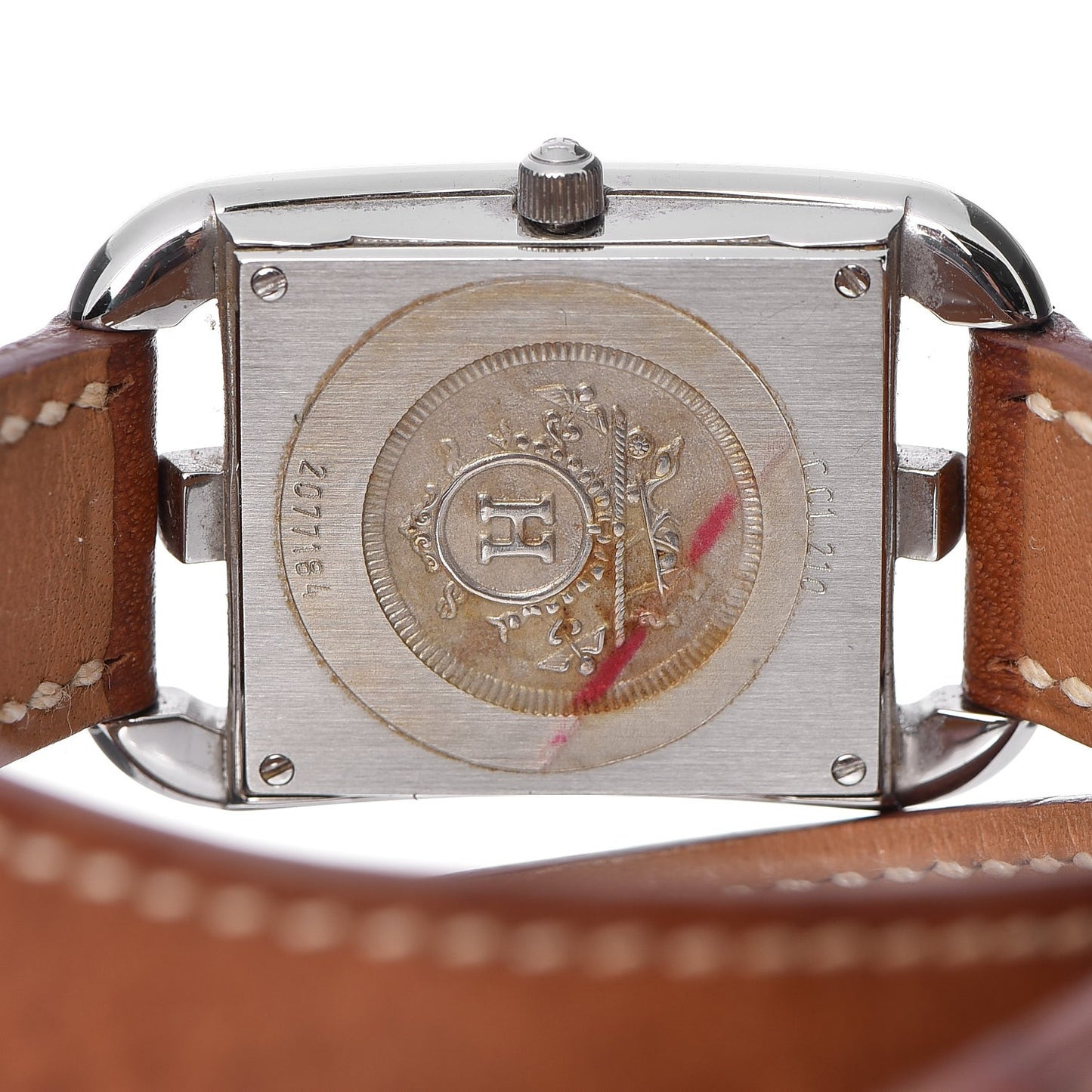 Stainless Steel Barenia 23mm Cape Cod Double Tour Quartz Watch Fauve