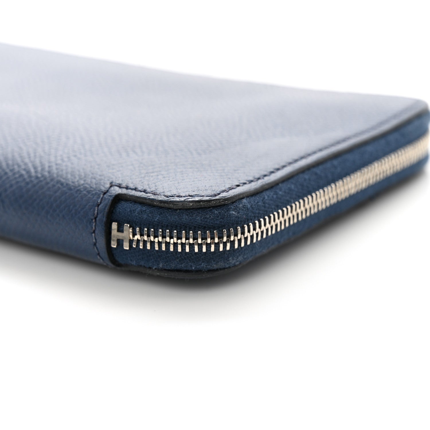 Hermes Epsom Silk'In Wallet Bleu Saphir 11 of 17