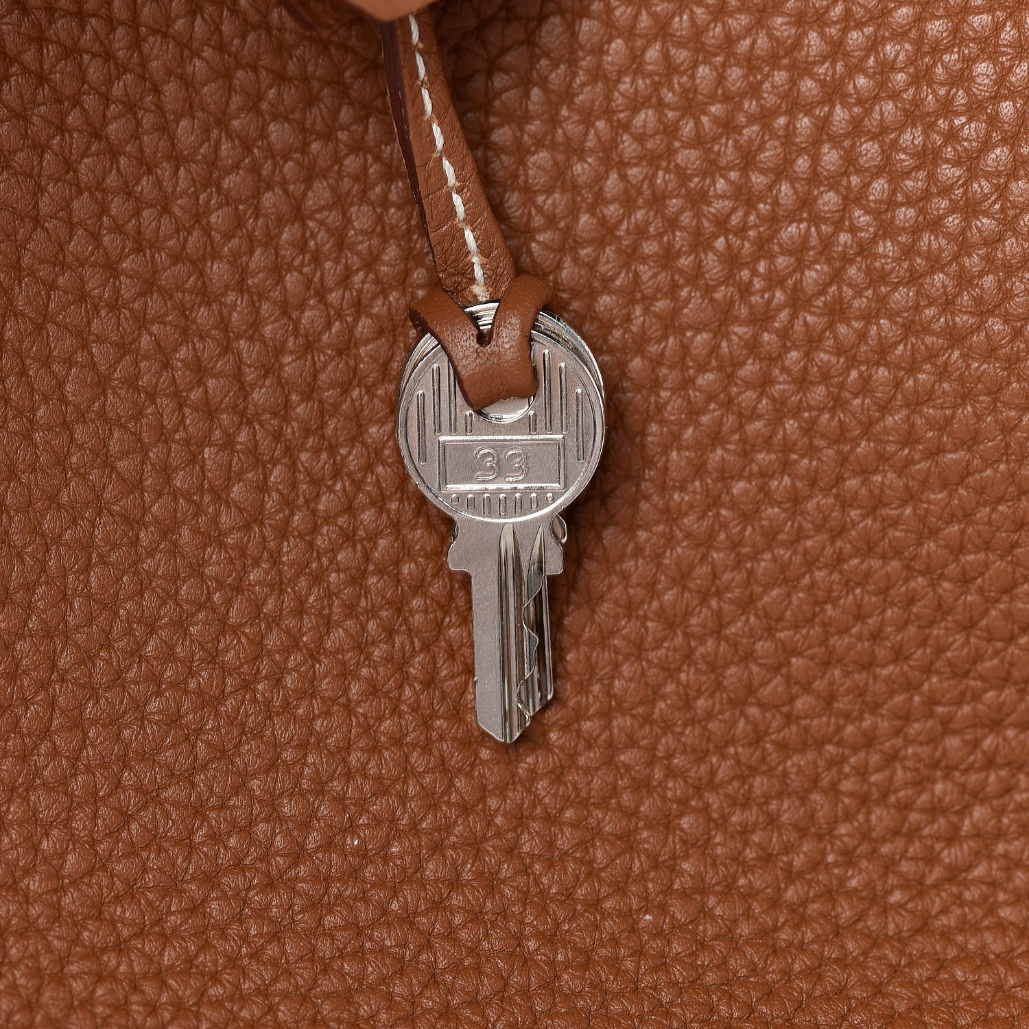 Hermes Taurillon Clemence Birkin 35 Gold 15 of 34
