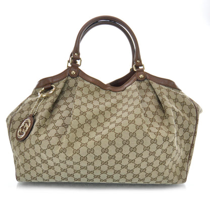 Gucci Monogram Large Sukey Brown 1 of 11
