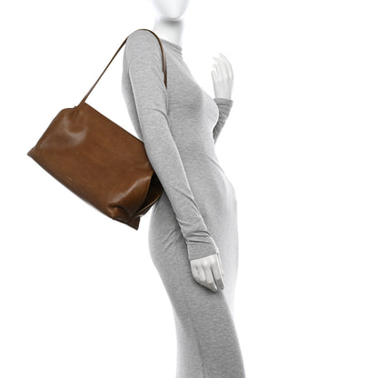 The Row Saddle Calfskin Sienna Shoulder Bag Camel 2 of 10