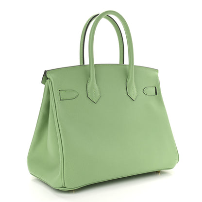 Hermes Epsom Birkin 30 Vert Criquet 3 of 10