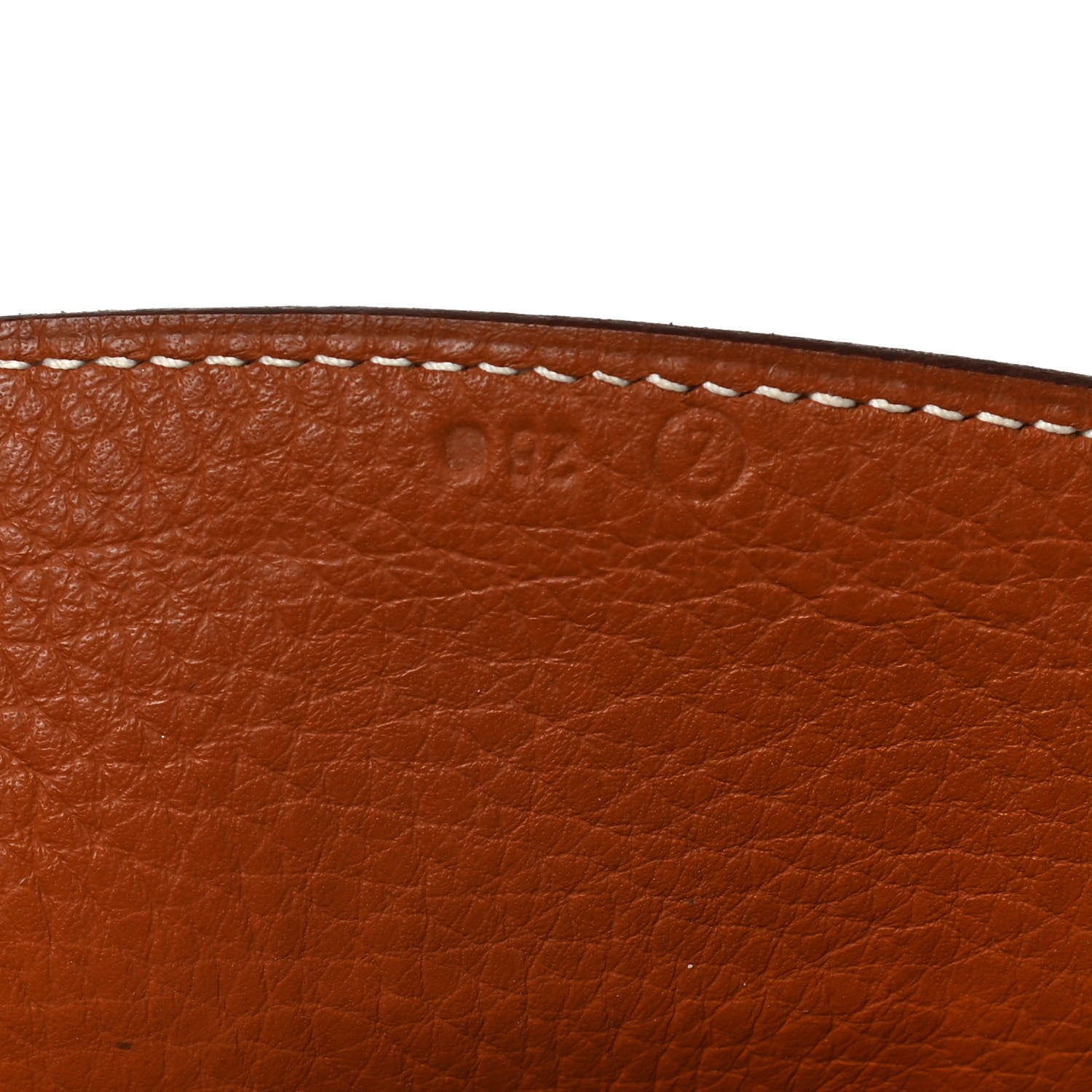 Hermes Taurillon Clemence Sherpa Backpack Gold 10 of 19