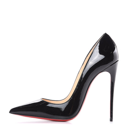 Christian Louboutin Patent So Kate 120 Pumps 38.5 Black 1 of 8