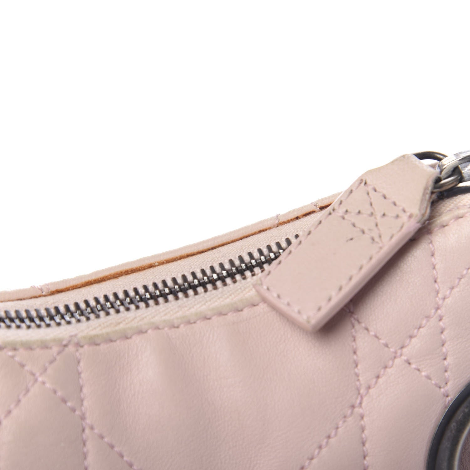 Christian Dior Lambskin Cannage Small Hobo Light Pink 16 of 21