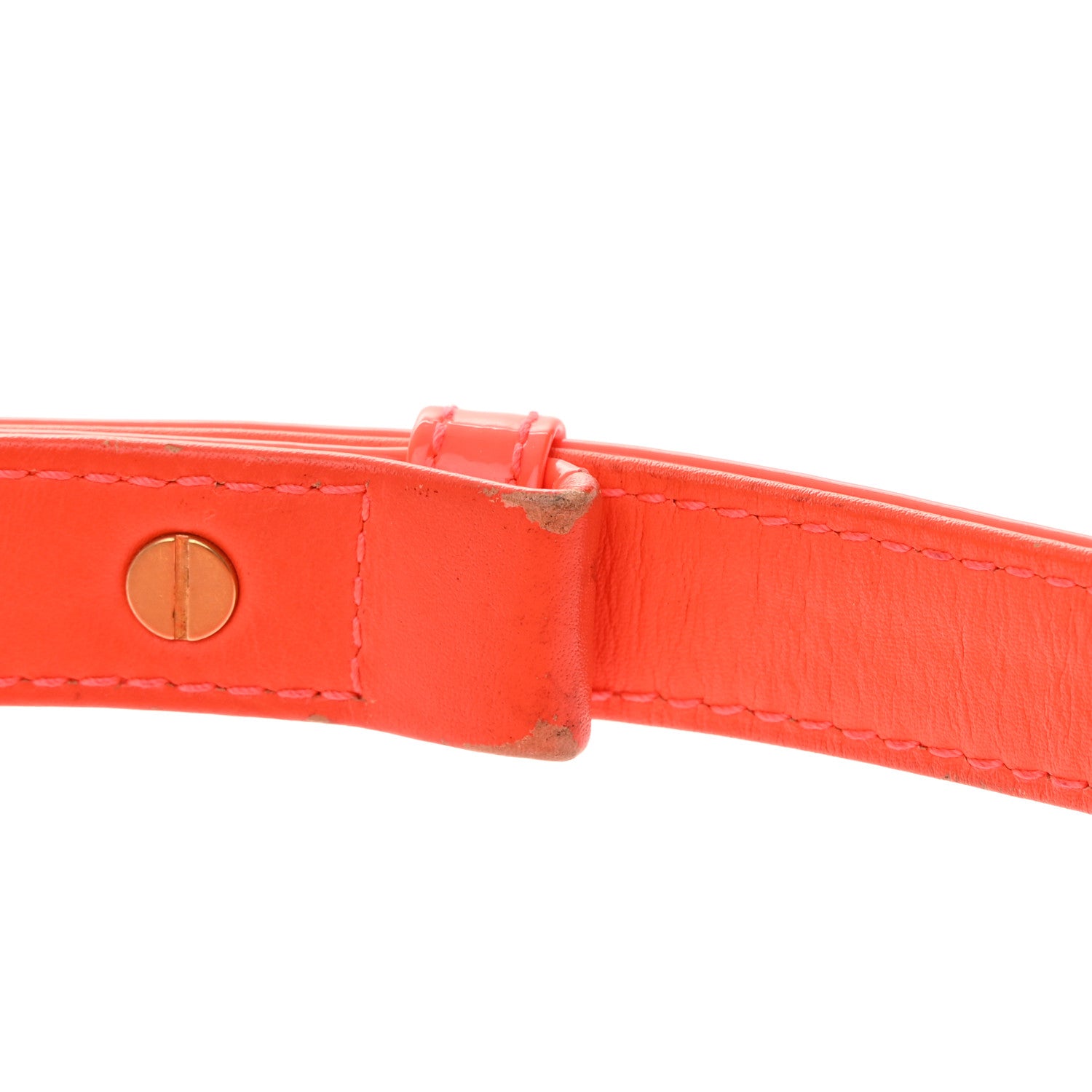 Chanel Patent Calfskin Quilted Small Boy Flap Orange 21 of 25