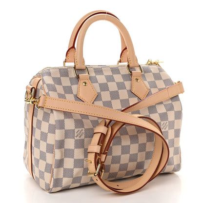 Louis Vuitton Damier Azur Speedy Bandouliere 25 3 of 9