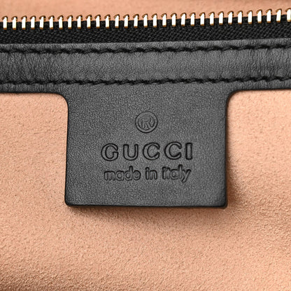 Gucci Suede Patent GG Web Medium Ophidia Tote Bag Black 5 of 18