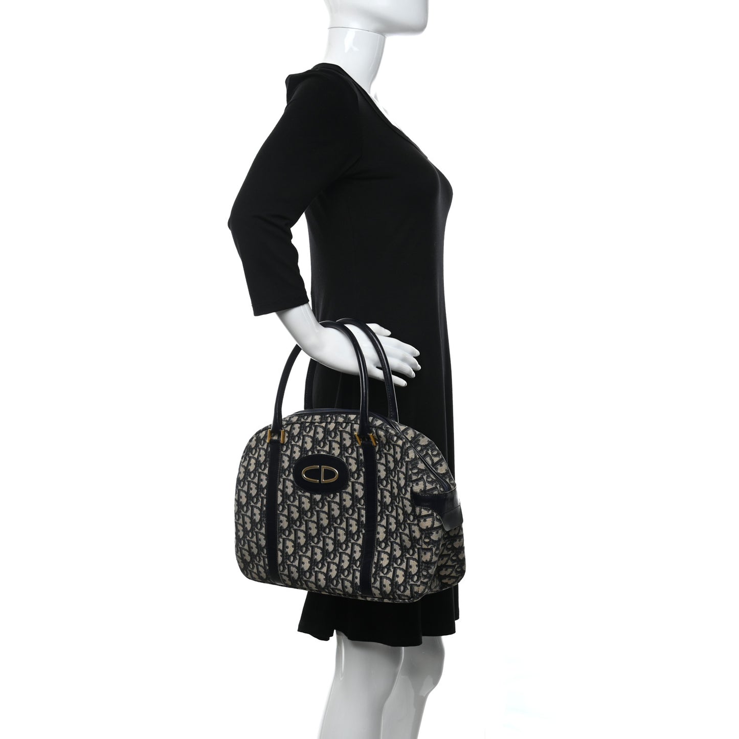 Monogram Bowler Navy