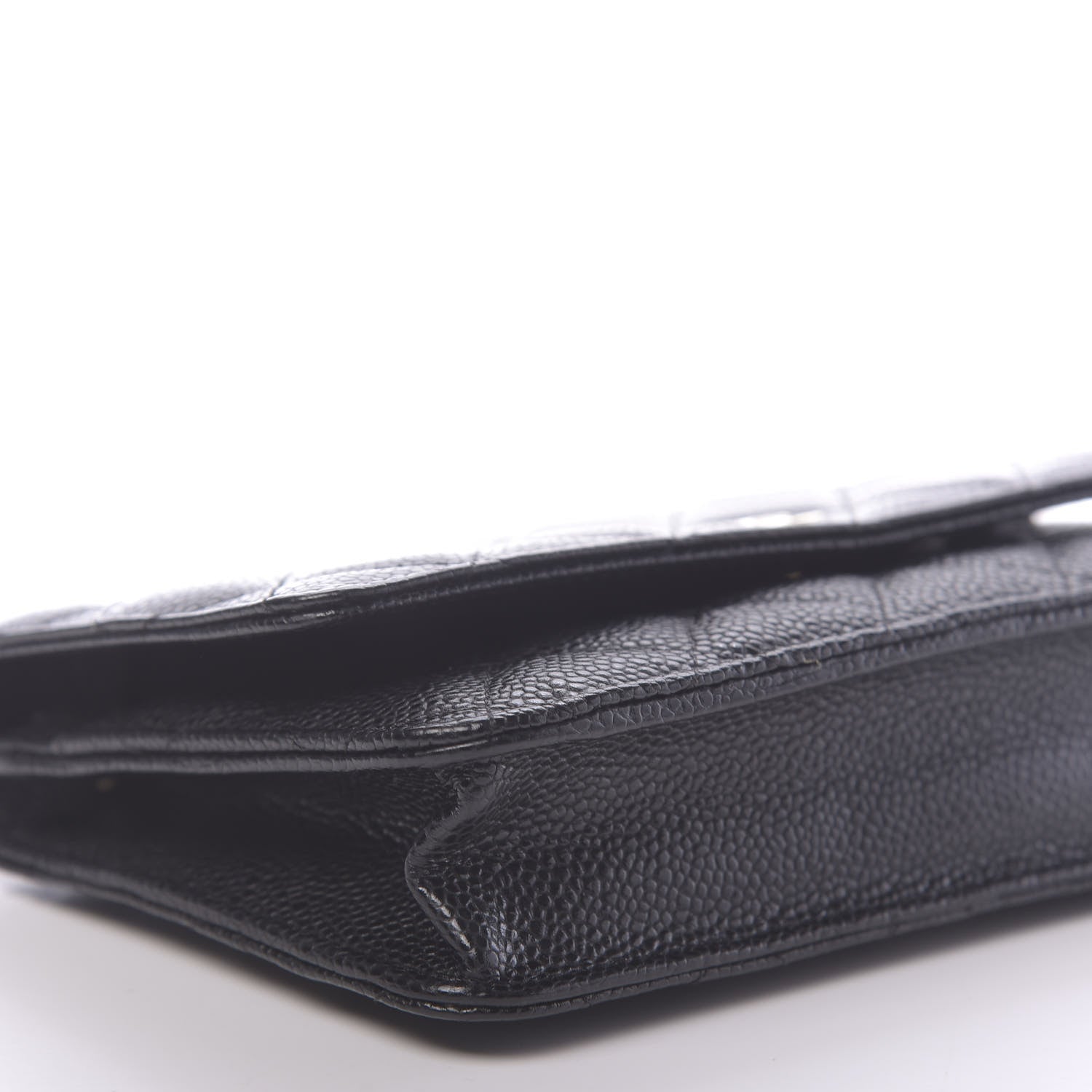 Chanel Caviar Quilted Wallet On Chain WOC Black 9 of 12