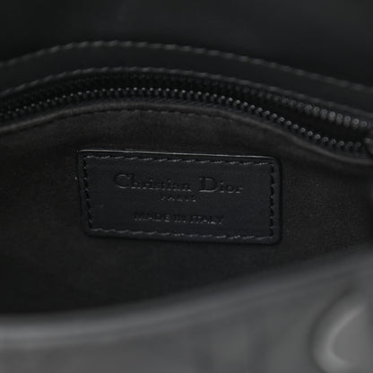 Christian Dior Ultra Matte Calfskin Cannage Mini Lady Dior Black 6 of 8