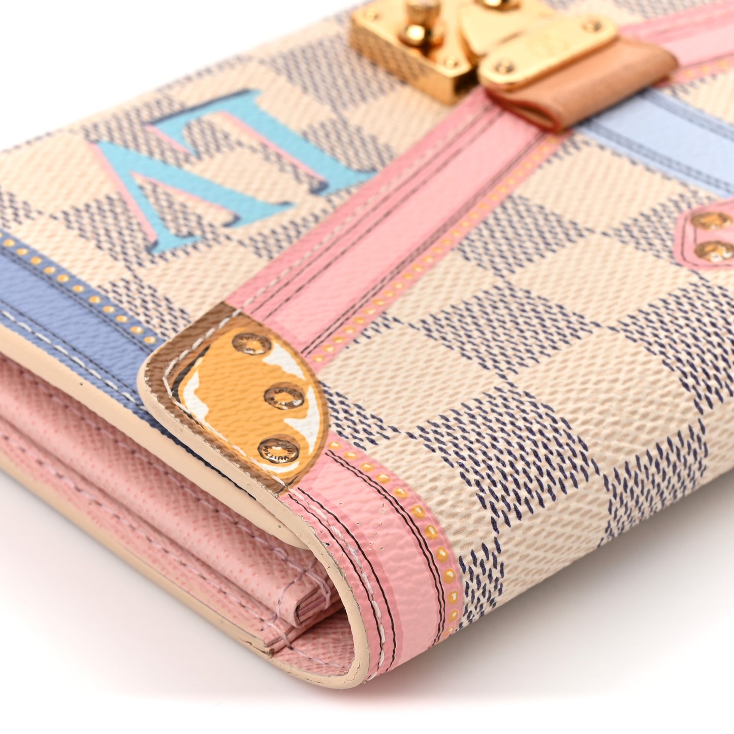 Damier Azur Summer Trunks Sarah Wallet NM