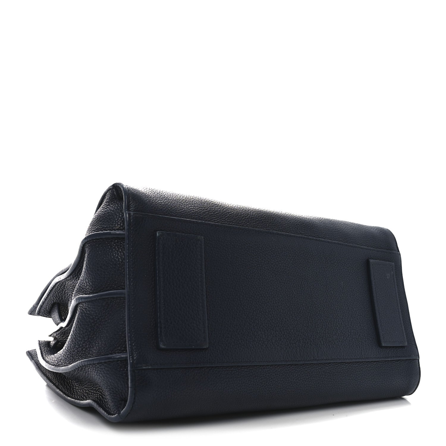 Saint Laurent Grained Calfskin Small Supple Sac De Jour Navy 4 of 9