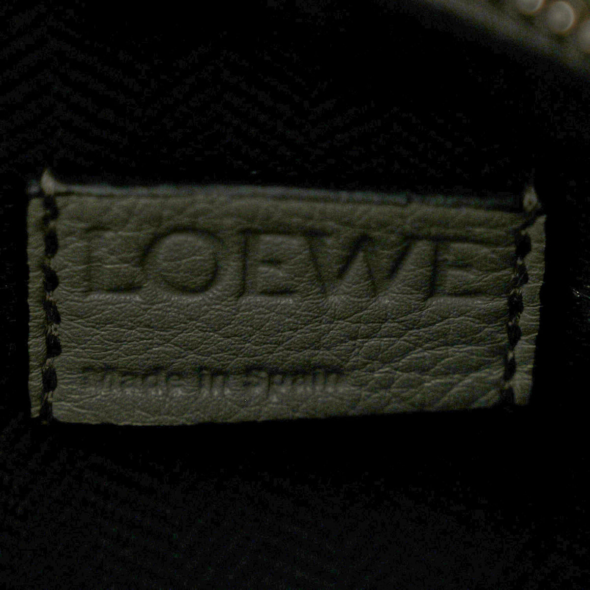 Loewe Grained Calfskin Large Puzzle Bag Asphalt Grey 6 of 10