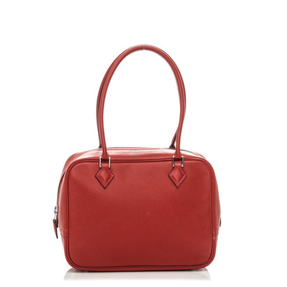 Hermes Epsom Plume 21 Rouge Casaque 1 of 7