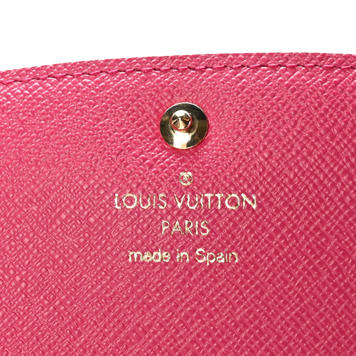 Louis Vuitton Monogram Bloom Flower Emilie Wallet Fuchsia 6 of 7
