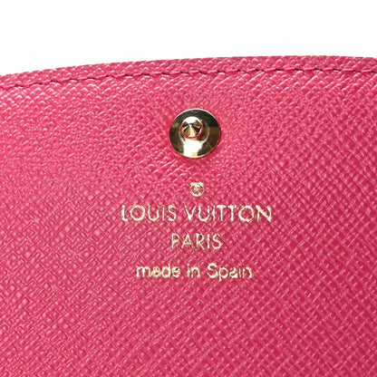 Louis Vuitton Monogram Bloom Flower Emilie Wallet Fuchsia 6 of 7