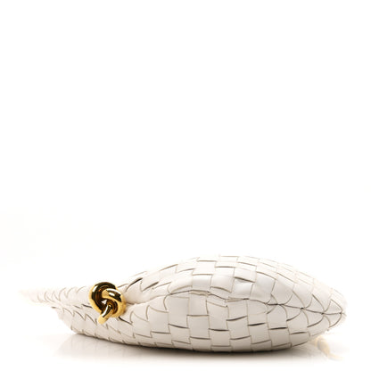 Bottega Veneta Nappa Intrecciato Small Solstice Hobo White 5 of 11
