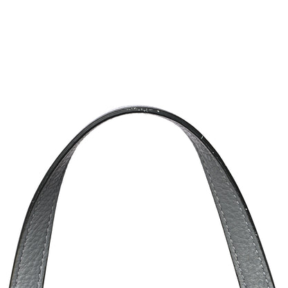 Marc Jacobs Grained Calfskin The Tag Tote Grey 10 of 11