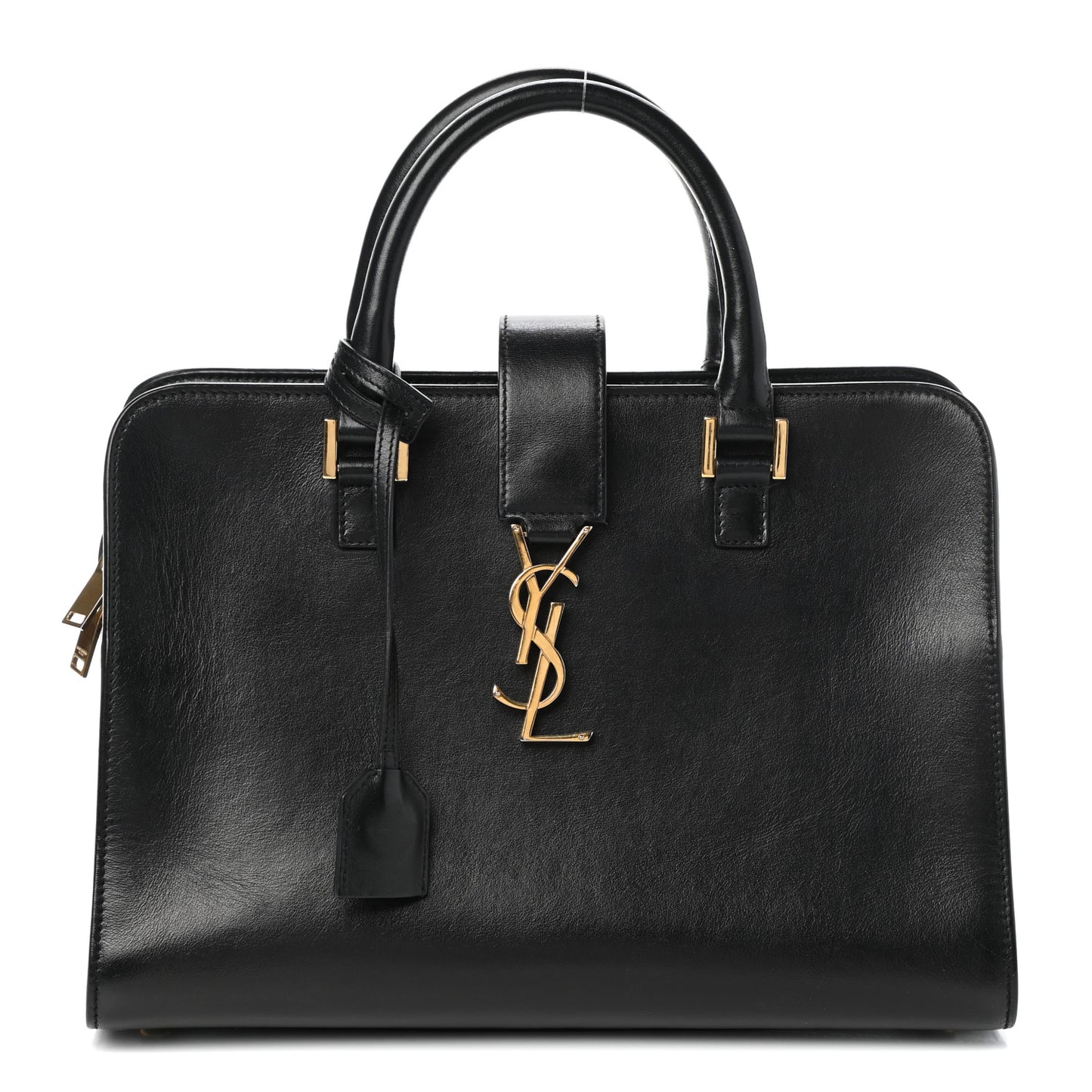 Smooth Calfskin Small Monogram Cabas Black