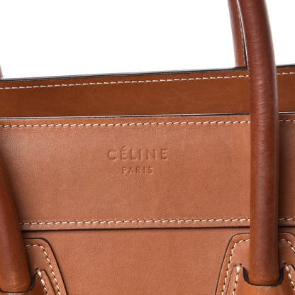 Celine Natural Calfskin Micro Luggage Tan 15 of 26