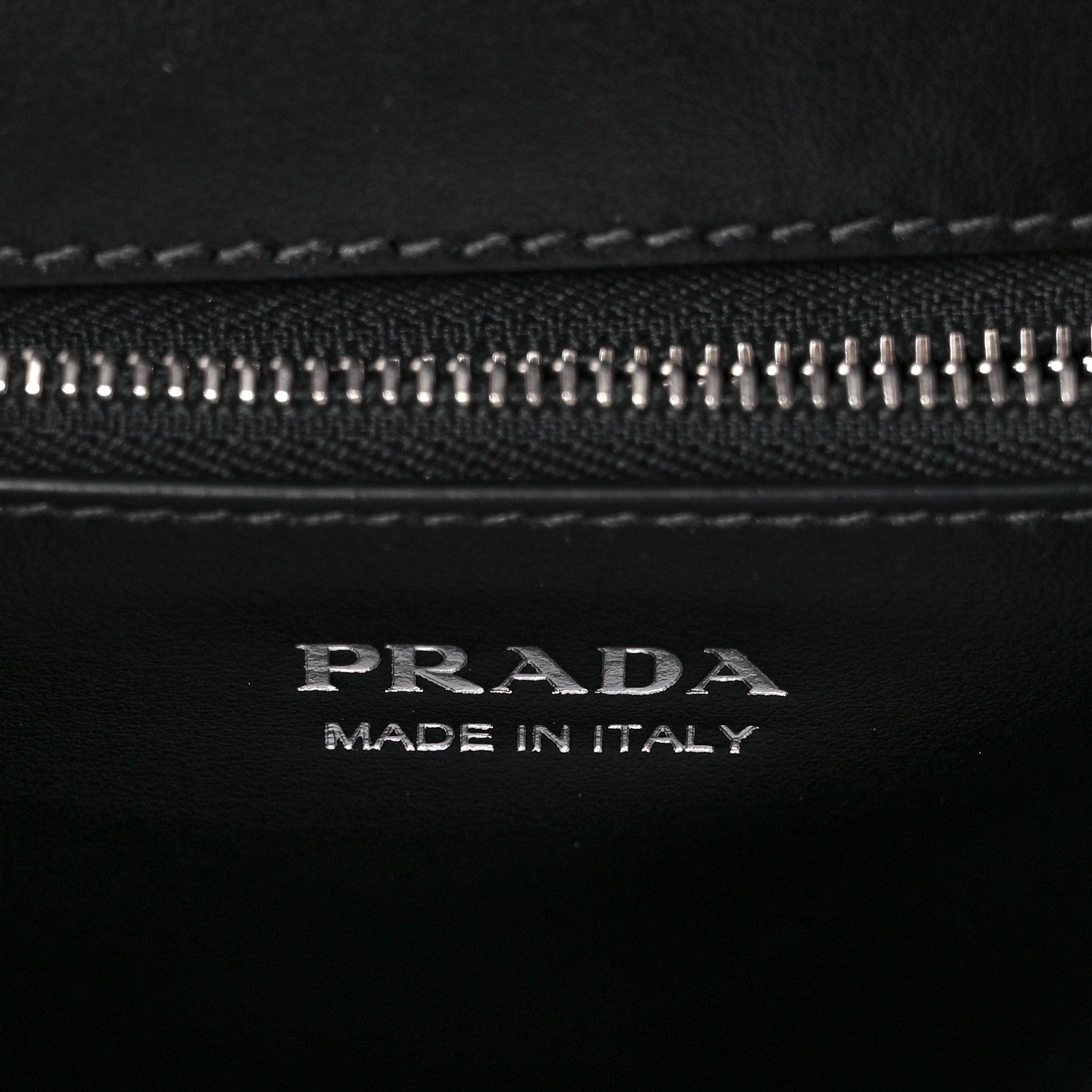 Prada Saffiano City Calfskin Studded Elektra Shoulder Bag Black Fuoco 6 of 12