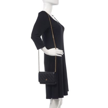 Chanel Caviar Quilted Wallet On Chain WOC Black 2 of 9