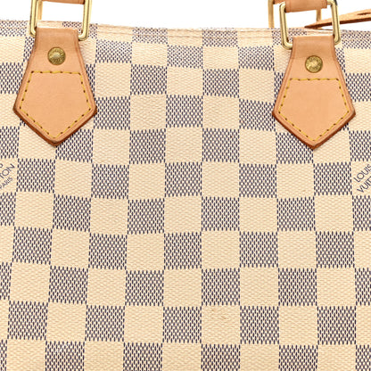 Louis Vuitton Damier Azur Speedy 30 8 of 11