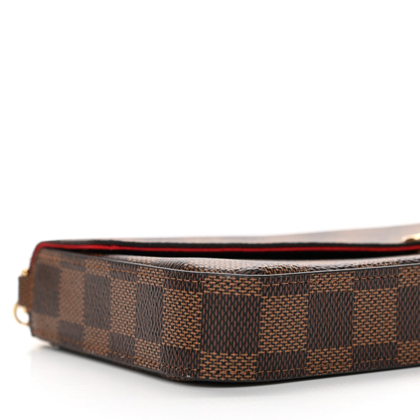 Damier Ebene Pochette Felicie Chain Wallet