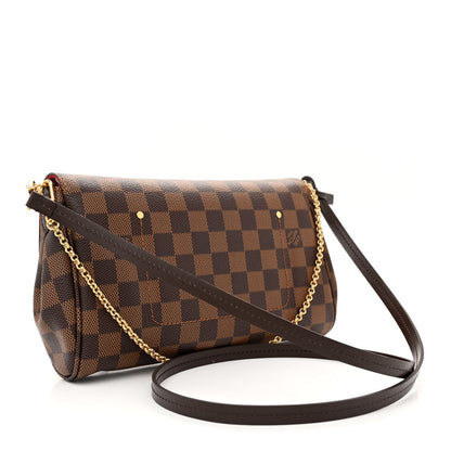 Louis Vuitton Damier Ebene Favorite MM 3 of 11