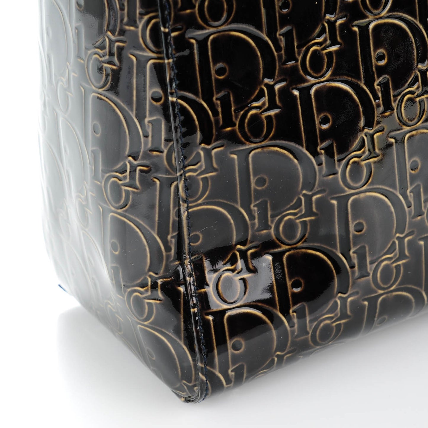 Patent Ultimate Medium Lady Dior Brown