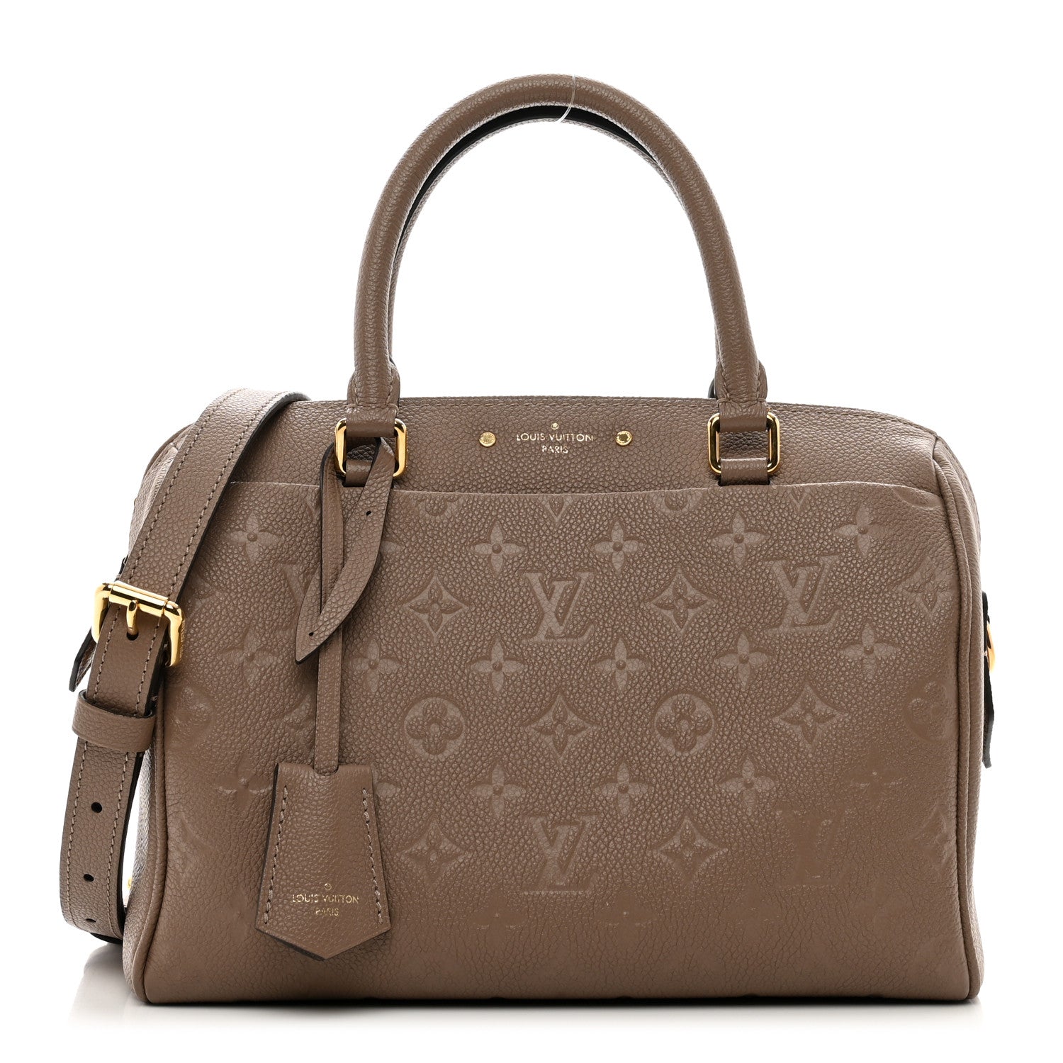 Louis Vuitton Empreinte Speedy Bandouliere 25 NM Taupe Glace 1 of 9