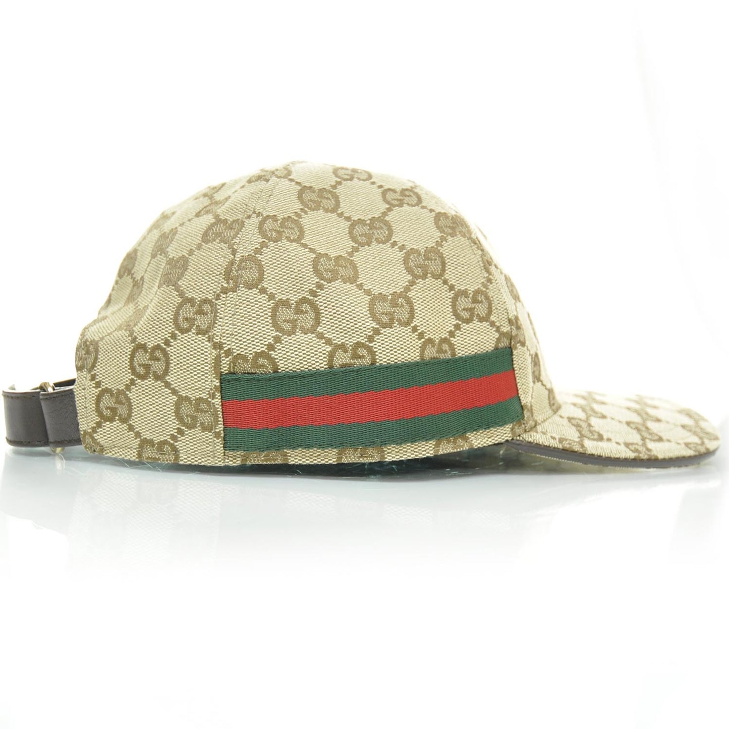 Monogram Web Baseball Hat Large