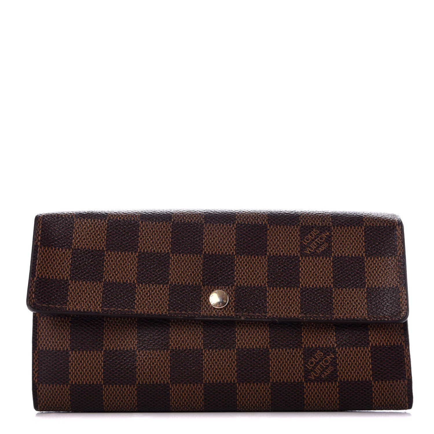 Louis Vuitton Damier Ebene Sarah Wallet 1 of 9