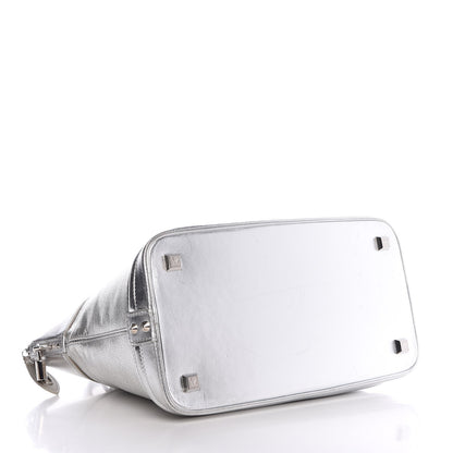 Louis Vuitton Suhali Lockit MM Silver 4 of 17