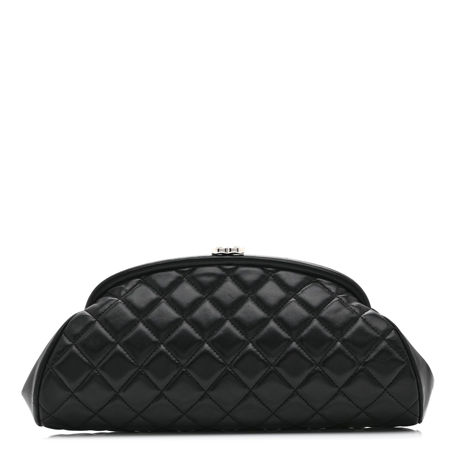 Chanel Lambskin Quilted Timeless Clutch Black 1 of 9