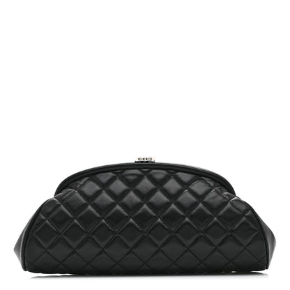 Chanel Lambskin Quilted Timeless Clutch Black 1 of 9